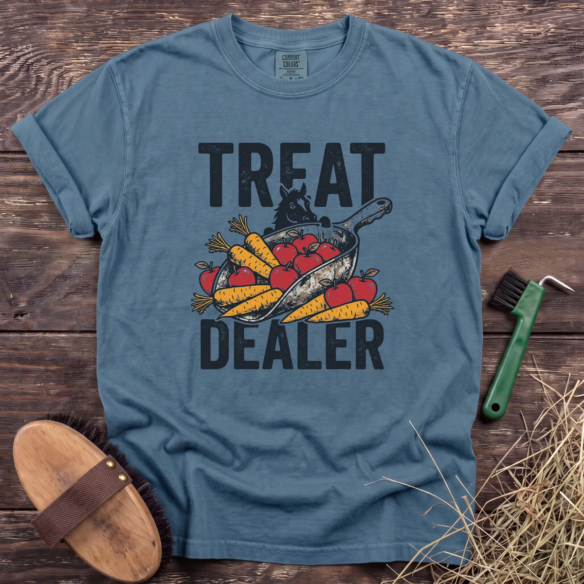 Treat Dealer T-Shirt in Ice Blue [color: Ice Blue]