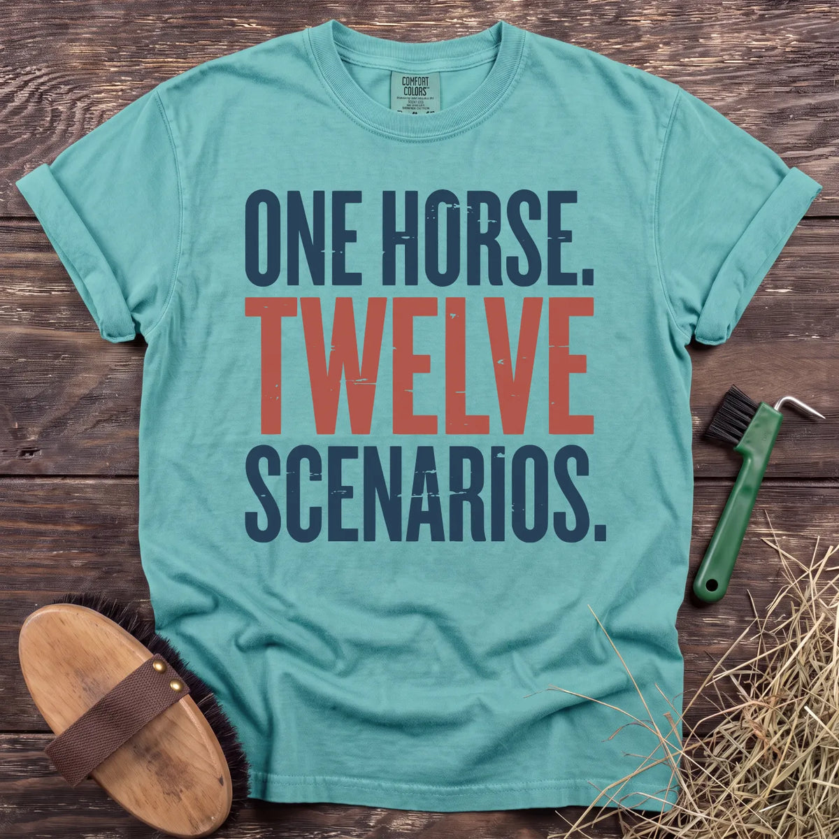 Twelve Scenarios T-Shirt in Chalky Mint [color: Chalky Mint]