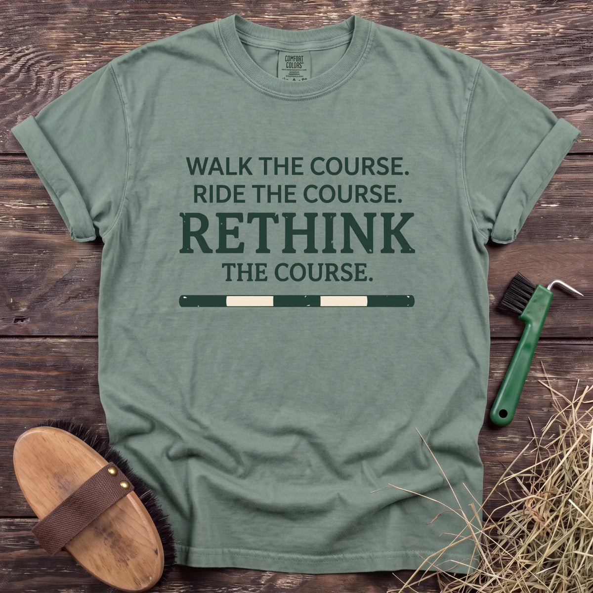 Walk the Course T-Shirt in Bay [color: Bay]