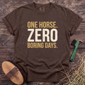 Zero Boring Days T-Shirt in Espresso [color: Espresso]